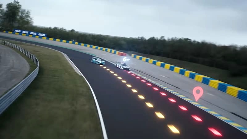 A course in the Gran Turismo movie