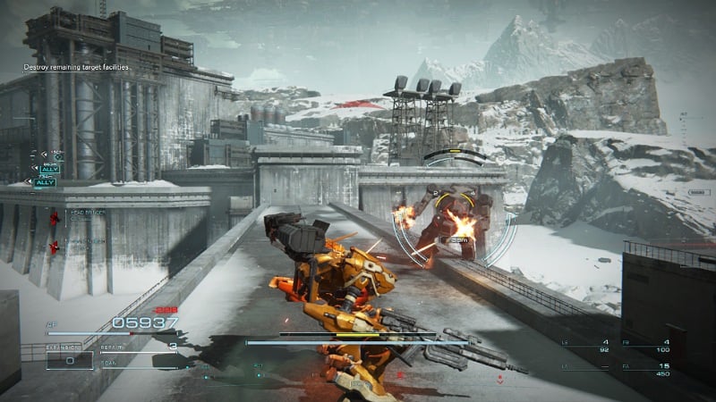 Armored Core 6 HUD