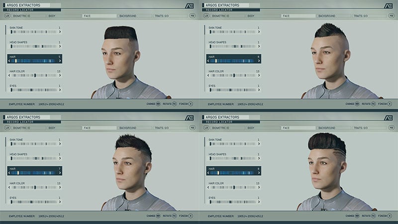 Hair #5-8