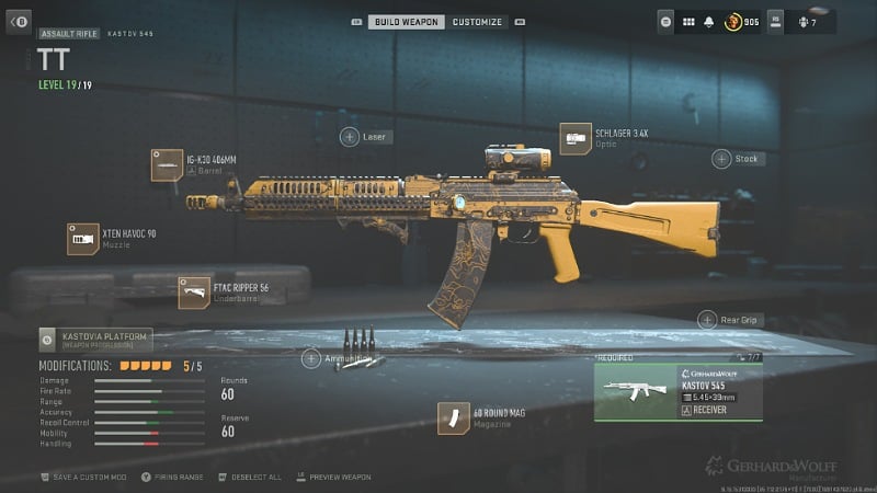 Kastov 545 Loadout