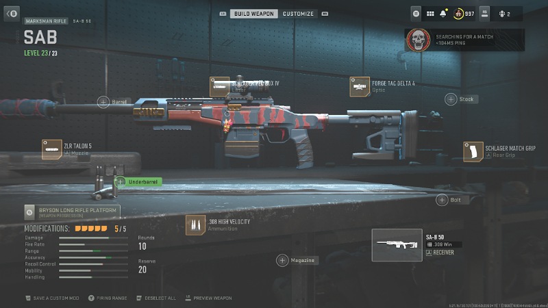 SA-B Loadout