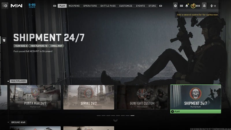 Shipment MW2
