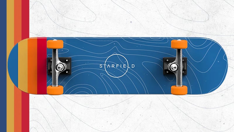 Starfield Aerial Skate Deck Merchandise