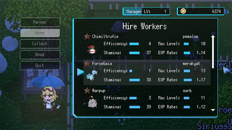 What Is the Manager Level in HoloCure