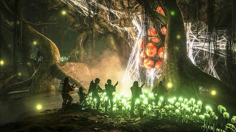Ark: Survival Evolved has an astonishing amount of content. With that comes a massive install size.