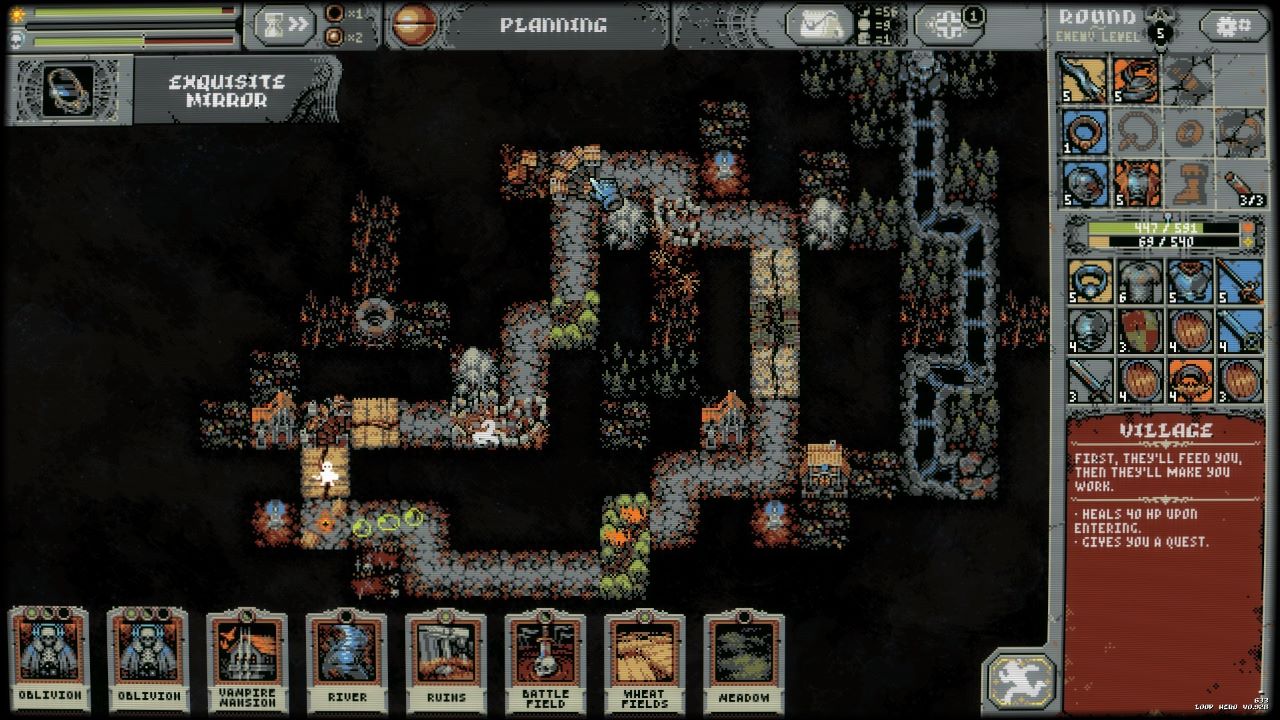 Loop hero tiles