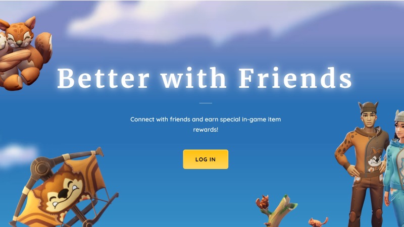 How do friend referrals work in Palia?