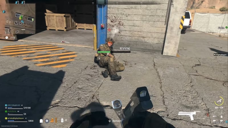 revive an enemy dmz