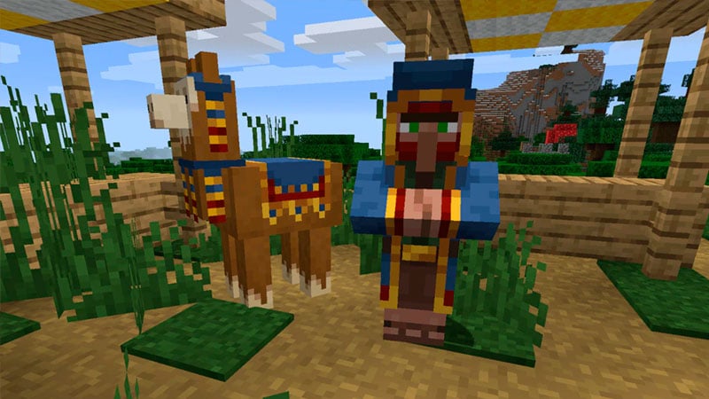 Wandering Trader Update in Minecraft 1.20.2 Snapshot