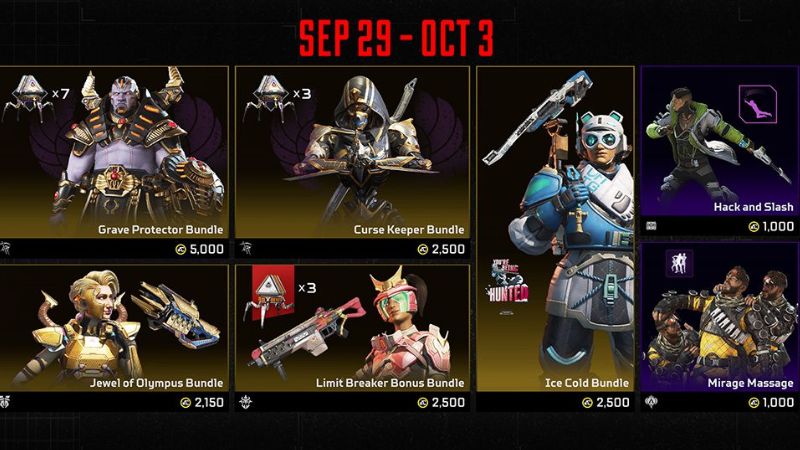 apex harbingers collection store