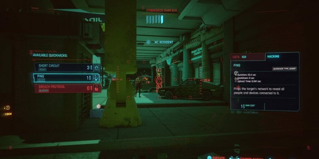 cyberpunk netrunner