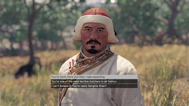 Genghis Khan in Starfield