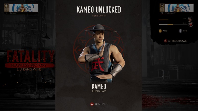Kung Lao and Shujinko in Mortal Kombat 1