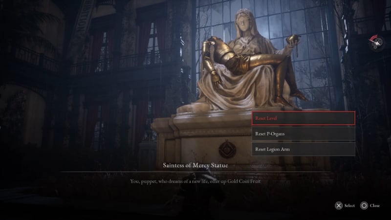 Respec Statue in Lies of P