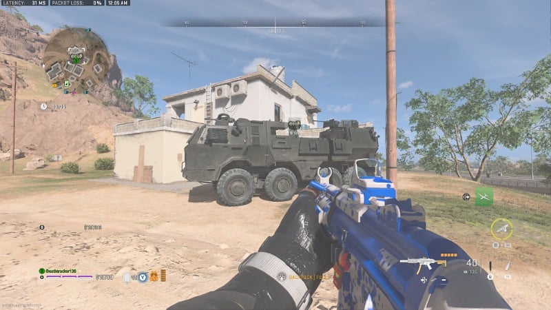 MRAP Vehicle in DMZ