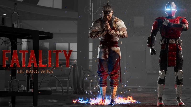 Liu kang and Sektor MK1