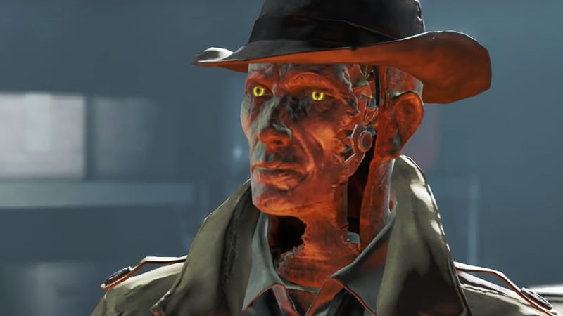 Nick Valentine is an awesome character and companion in Bethesda's Fallout 4.