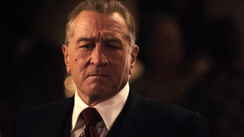 Robert De Niro, who is set to star in Wise Guys, in The Irishman.