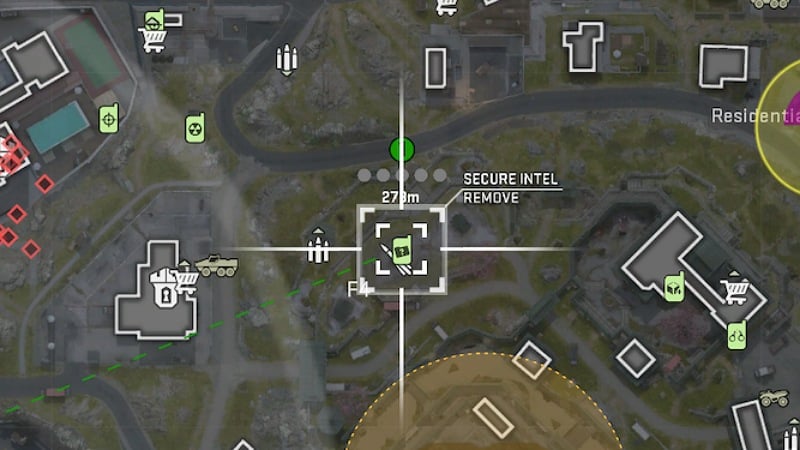 Secure Intel Contract Enemy Commanders DMZ