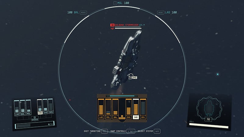 Starfield Targeting Control Systems Engine Image