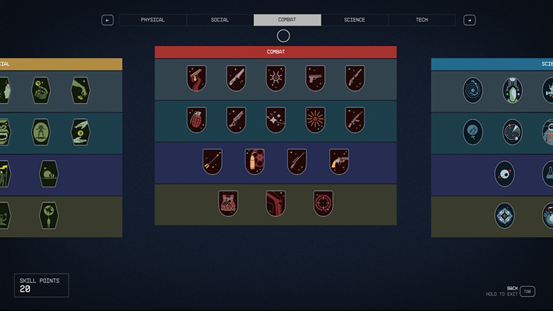 Starfield Perk IDs