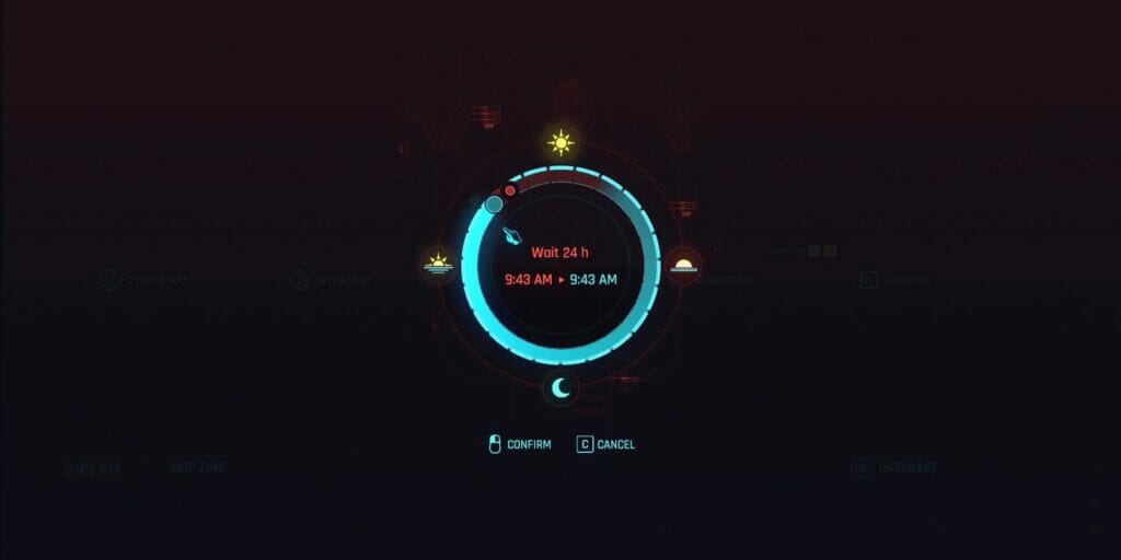 Cyberpunk 2077 Skip Time