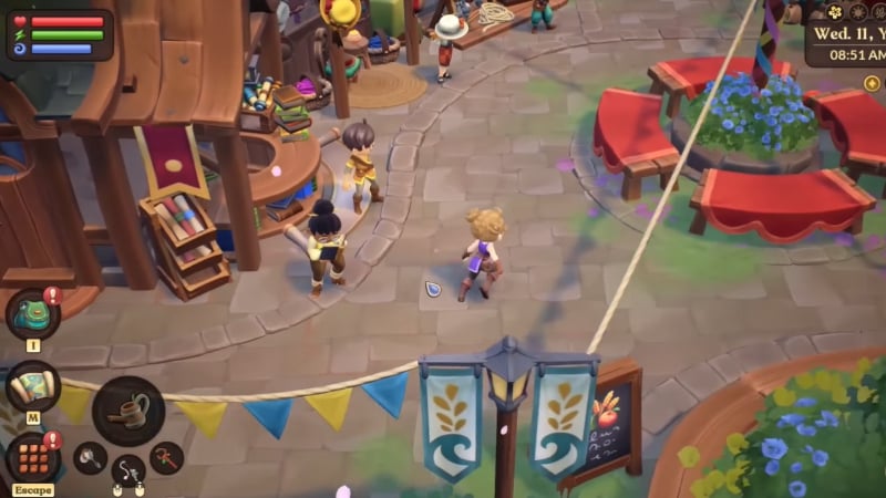 Market in Fae Farm