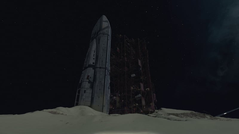 nasa launch tower 