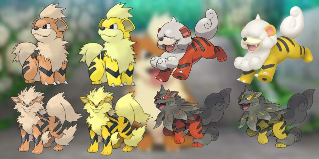 Shiny Growlithe Pokemon Go