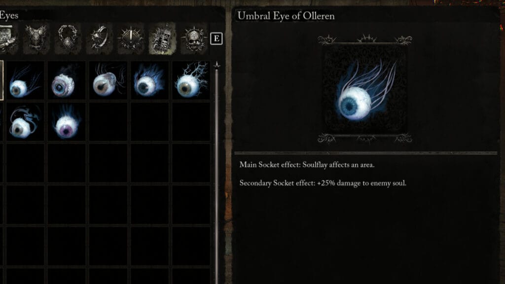 The Eye of Olleren in Lords of the Fallen