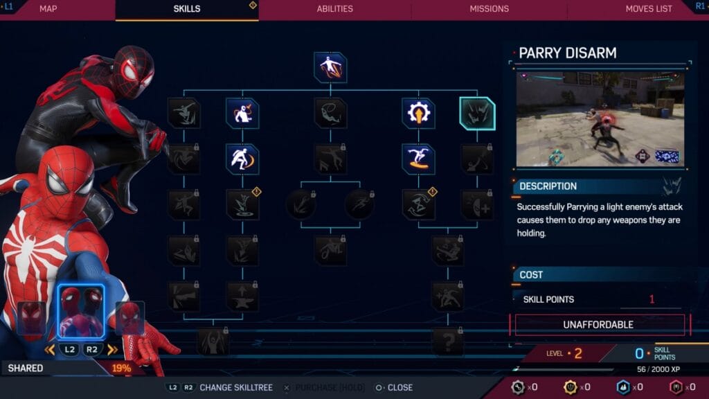 disarm enemies inย Marvel's Spider-Man 2