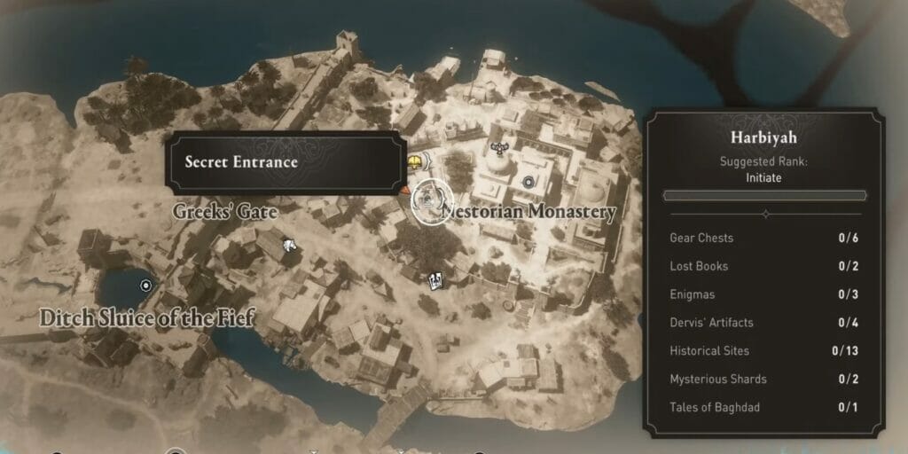 Location of Al-Tabari Lost Book in Assassin's Creed Mirage