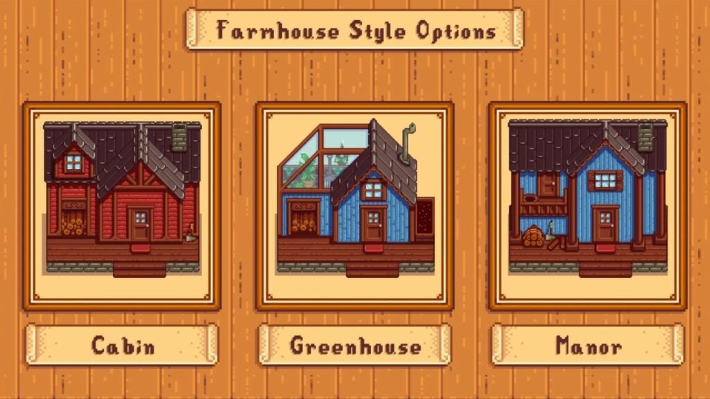 Houses in the Elle's Seasonal Buildings mod