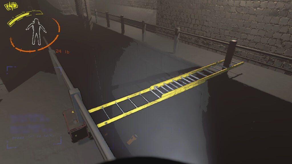 Extension ladder usage Lethal Company