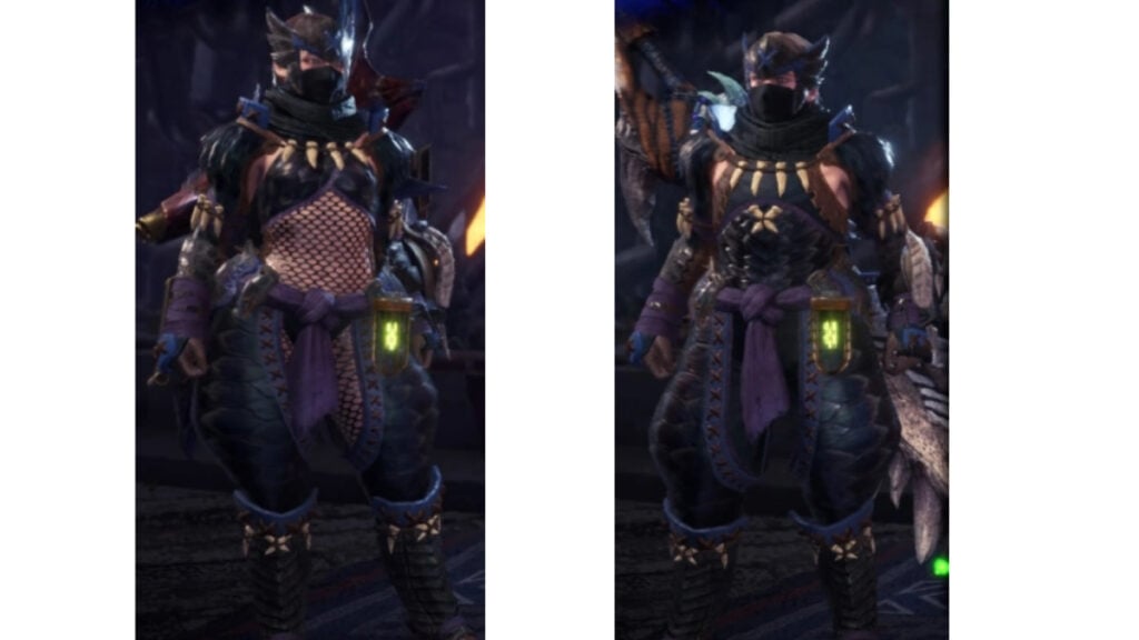 Monster Hunter World Nargacuga Armor Set