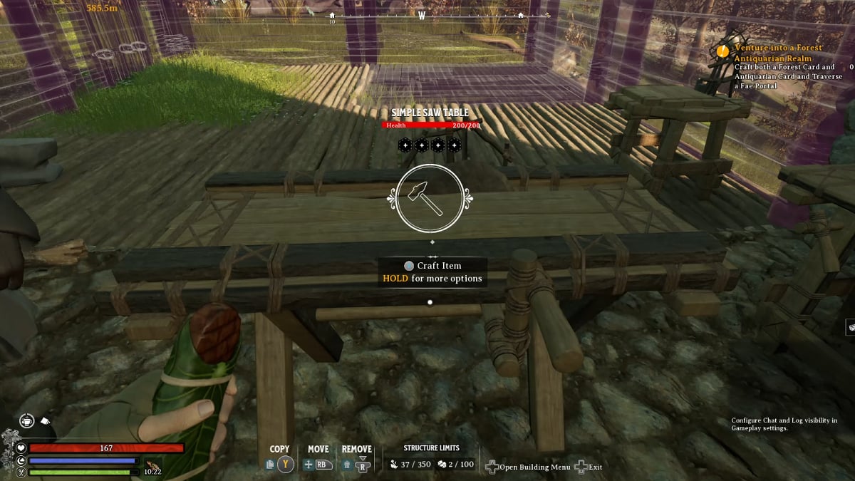 Moving structures in Nightingale