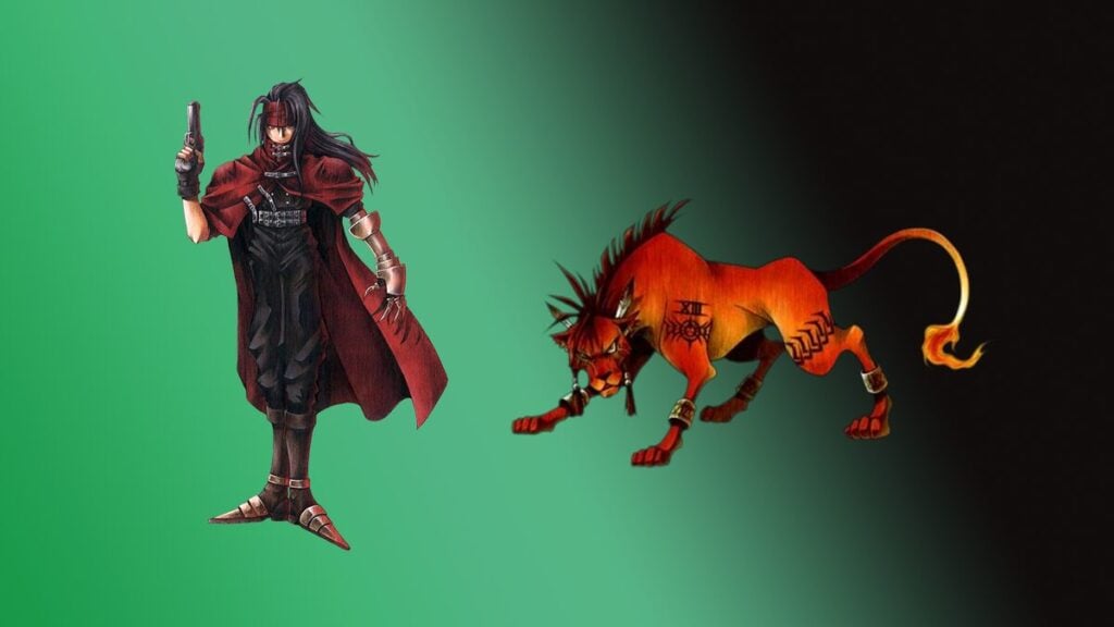 final fantasy 7 red xiii and vincent