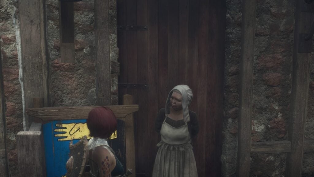 Arisen talking to NPC