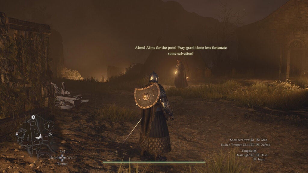 The Arisen spots Kendrick in The Slums.