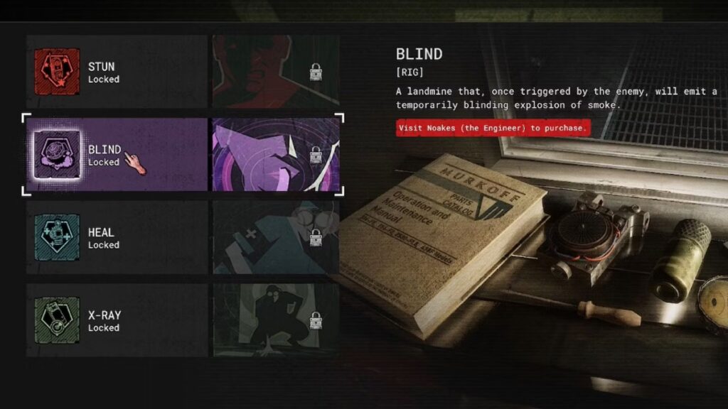 The Outlast Trials Blind Rig