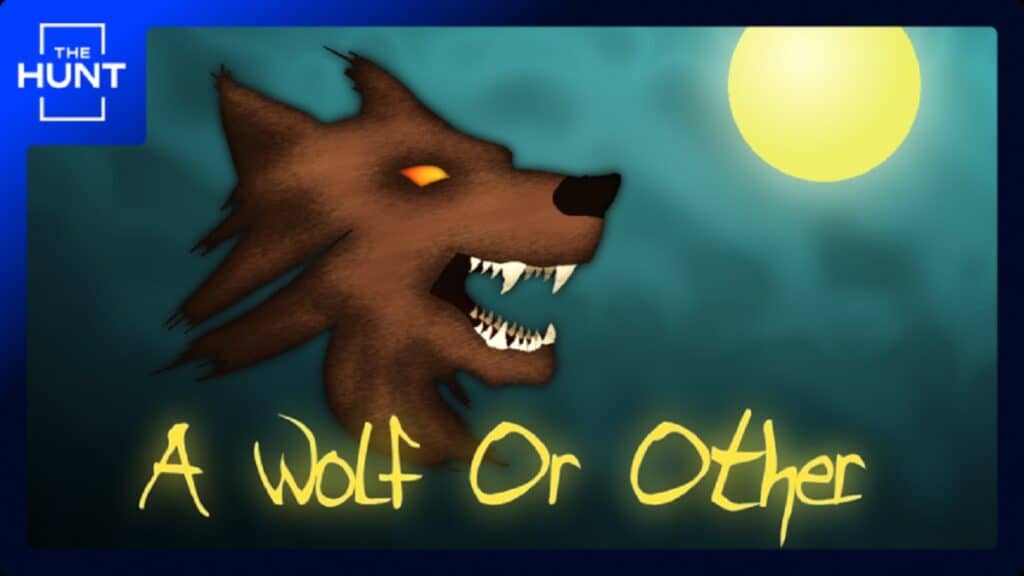 how to get the hunt badge in roblox a wolf or other