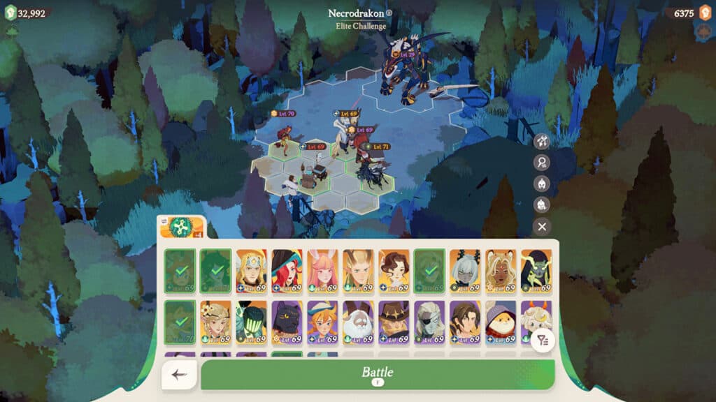 The best teams for the Necrodrakon fight n AFK Journey.