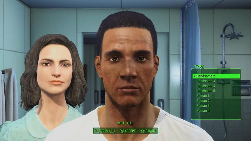 The third step into making Maximus in Fallout 4.