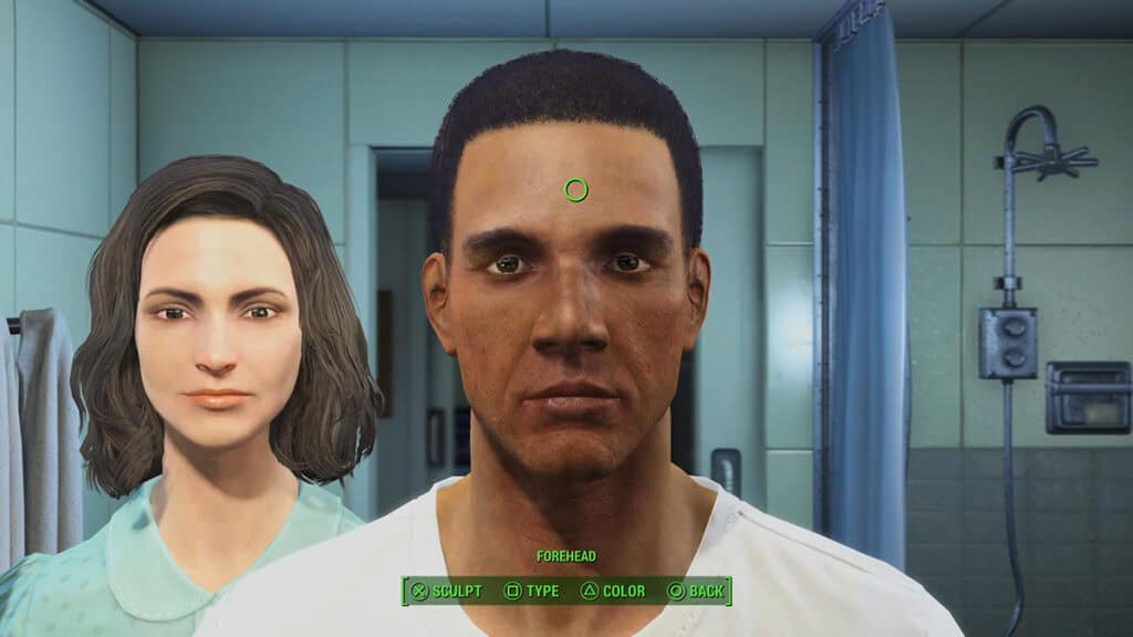 The fourth step into making Maximus in Fallout 4.