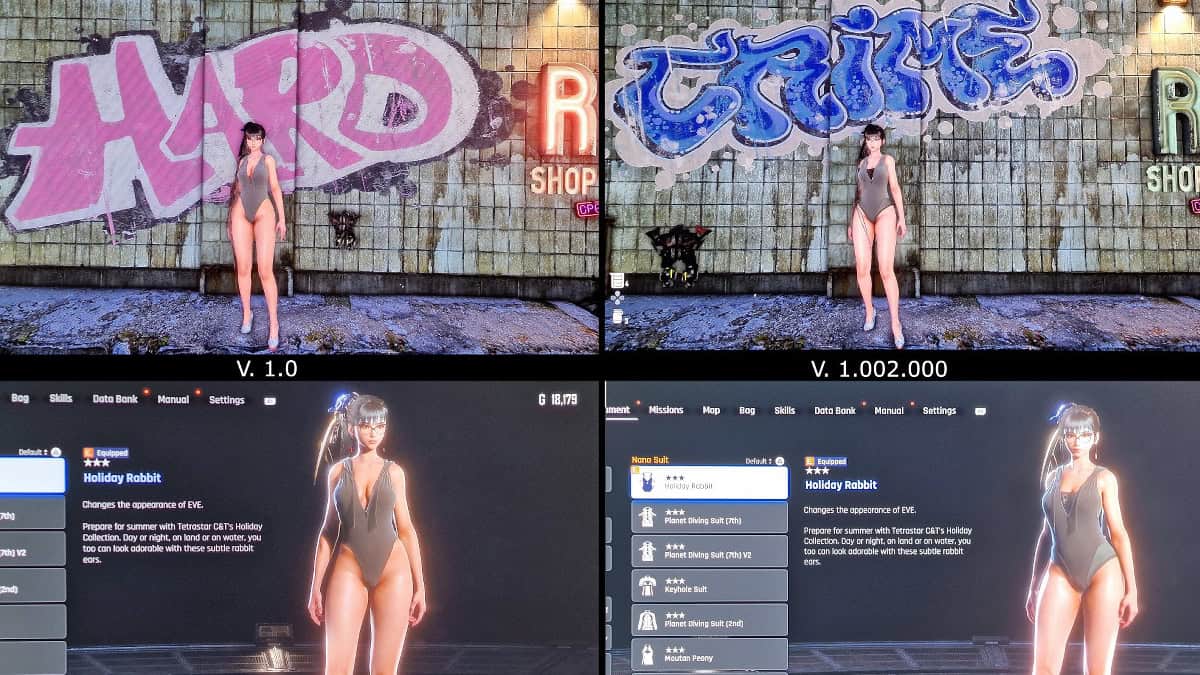 Bunny Suit Censorship in Stellar Blade