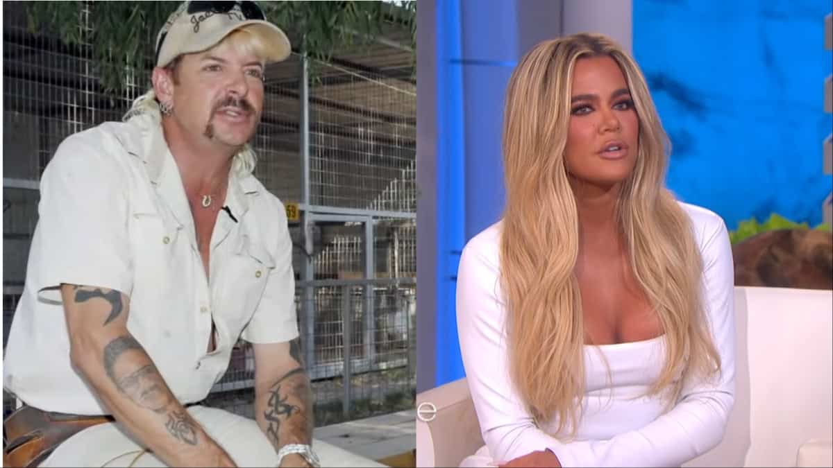 Khloe Kardashian Can’t Keep Tiger King Joe Exotic From Sliding Into Her Instagram
