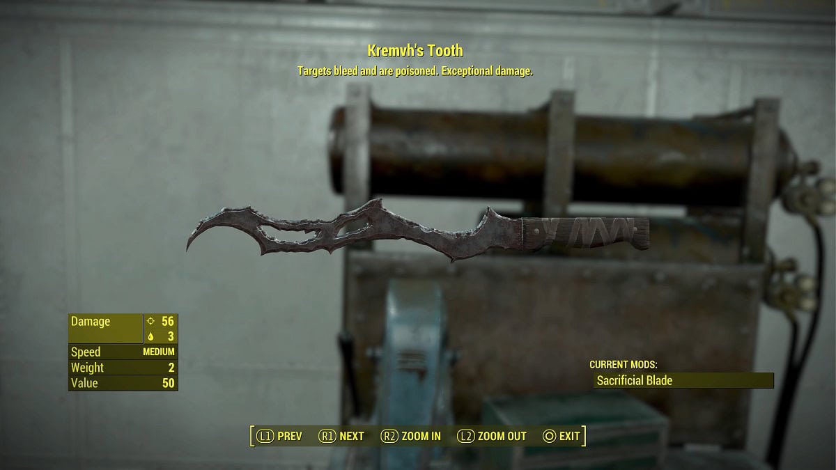 kremvh's tooth machete