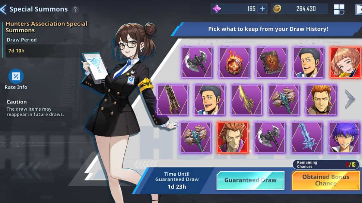 Solo Leveling Arise special summons event