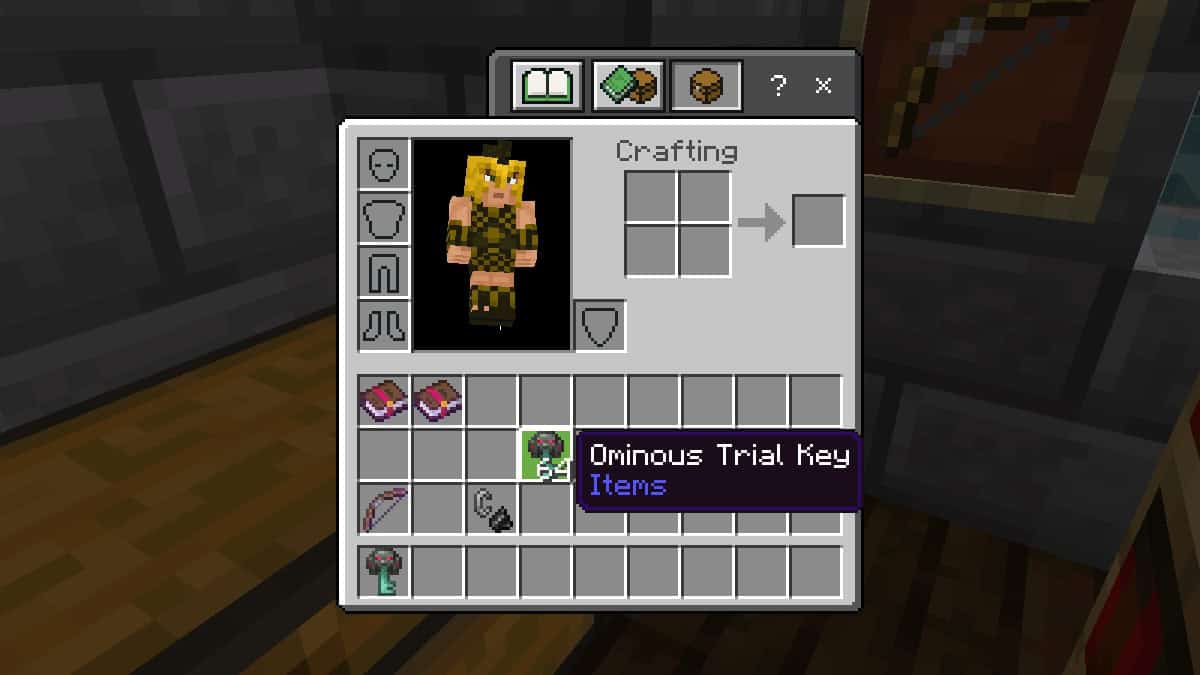 an ominous trial key from ominous trial chamber