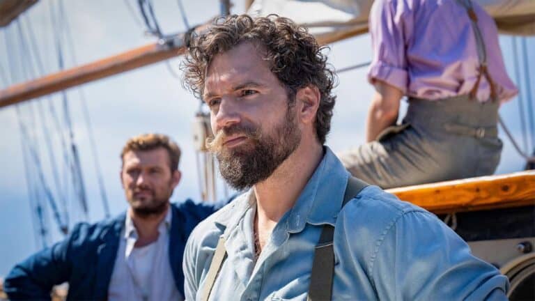 A shot of Henry Cavill from The Ministry of Ungentlemanly Warfare